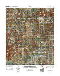 White Canyon Texas Historical topographic map, 1:24000 scale, 7.5 X 7.5 Minute, Year 2012