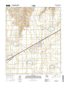 White Deer Texas Current topographic map, 1:24000 scale, 7.5 X 7.5 Minute, Year 2016