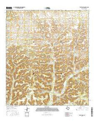 White Draw Texas Current topographic map, 1:24000 scale, 7.5 X 7.5 Minute, Year 2016