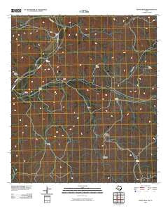 White Draw NW Texas Historical topographic map, 1:24000 scale, 7.5 X 7.5 Minute, Year 2010