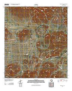 White Hills Texas Historical topographic map, 1:24000 scale, 7.5 X 7.5 Minute, Year 2010