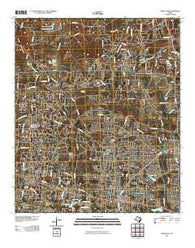 White Oak Texas Historical topographic map, 1:24000 scale, 7.5 X 7.5 Minute, Year 2010