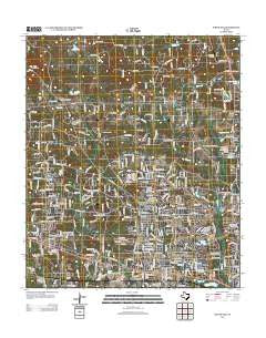 White Oak Texas Historical topographic map, 1:24000 scale, 7.5 X 7.5 Minute, Year 2013