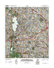 White Rock Lake Texas Historical topographic map, 1:24000 scale, 7.5 X 7.5 Minute, Year 2012
