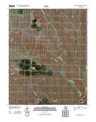 Whiteaker Ranch Texas Historical topographic map, 1:24000 scale, 7.5 X 7.5 Minute, Year 2010