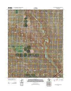 Whiteaker Ranch Texas Historical topographic map, 1:24000 scale, 7.5 X 7.5 Minute, Year 2012