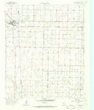 Whiteface Texas Historical topographic map, 1:24000 scale, 7.5 X 7.5 Minute, Year 1965