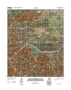 Whiteflat Texas Historical topographic map, 1:24000 scale, 7.5 X 7.5 Minute, Year 2012