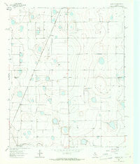 Whiteley Texas Historical topographic map, 1:24000 scale, 7.5 X 7.5 Minute, Year 1965