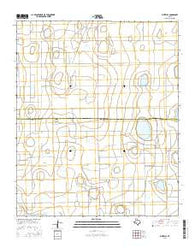 Whiteley Texas Current topographic map, 1:24000 scale, 7.5 X 7.5 Minute, Year 2016