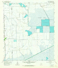 Whites Ranch Texas Historical topographic map, 1:24000 scale, 7.5 X 7.5 Minute, Year 1962