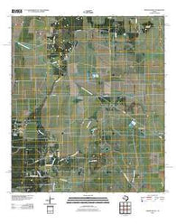 Whites Bayou Texas Historical topographic map, 1:24000 scale, 7.5 X 7.5 Minute, Year 2010