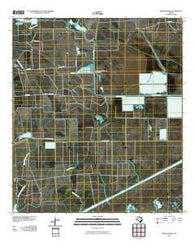 Whites Ranch Texas Historical topographic map, 1:24000 scale, 7.5 X 7.5 Minute, Year 2010