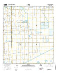Whites Ranch Texas Current topographic map, 1:24000 scale, 7.5 X 7.5 Minute, Year 2016
