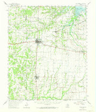 Whitesboro Texas Historical topographic map, 1:62500 scale, 15 X 15 Minute, Year 1958