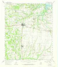 Whitesboro Texas Historical topographic map, 1:62500 scale, 15 X 15 Minute, Year 1958