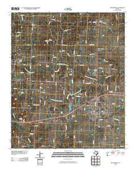 Whitesboro Texas Historical topographic map, 1:24000 scale, 7.5 X 7.5 Minute, Year 2010