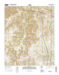 Whitewright Texas Current topographic map, 1:24000 scale, 7.5 X 7.5 Minute, Year 2016
