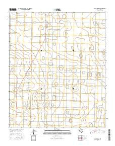 Whitharral Texas Current topographic map, 1:24000 scale, 7.5 X 7.5 Minute, Year 2016