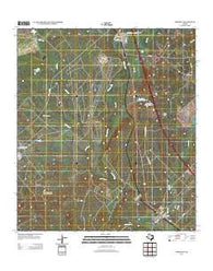 Whitsett Texas Historical topographic map, 1:24000 scale, 7.5 X 7.5 Minute, Year 2012