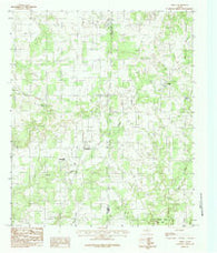 Whitt Texas Historical topographic map, 1:24000 scale, 7.5 X 7.5 Minute, Year 1984