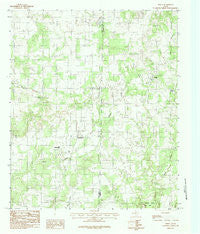 Whitt Texas Historical topographic map, 1:24000 scale, 7.5 X 7.5 Minute, Year 1984