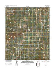 Whitt Texas Historical topographic map, 1:24000 scale, 7.5 X 7.5 Minute, Year 2012