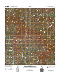 Whitworth Ranch Texas Historical topographic map, 1:24000 scale, 7.5 X 7.5 Minute, Year 2012