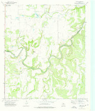 Whon Texas Historical topographic map, 1:24000 scale, 7.5 X 7.5 Minute, Year 1973