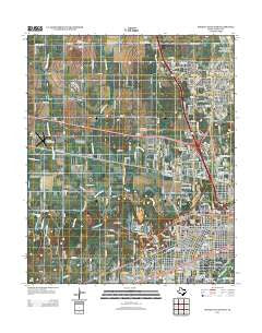 Wichita Falls West Texas Historical topographic map, 1:24000 scale, 7.5 X 7.5 Minute, Year 2013