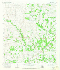 Wied Texas Historical topographic map, 1:24000 scale, 7.5 X 7.5 Minute, Year 1965