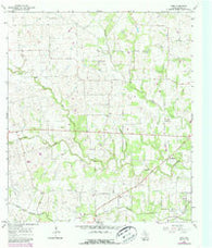 Wied Texas Historical topographic map, 1:24000 scale, 7.5 X 7.5 Minute, Year 1965