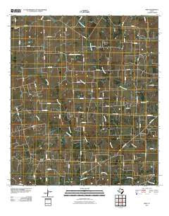 Wied Texas Historical topographic map, 1:24000 scale, 7.5 X 7.5 Minute, Year 2010