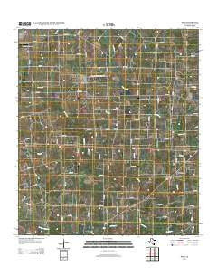 Wied Texas Historical topographic map, 1:24000 scale, 7.5 X 7.5 Minute, Year 2013