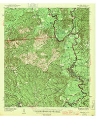 Wiergate Texas Historical topographic map, 1:62500 scale, 15 X 15 Minute, Year 1944