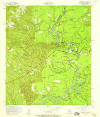 Wiergate SE Texas Historical topographic map, 1:24000 scale, 7.5 X 7.5 Minute, Year 1954