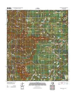 Wiergate SE Texas Historical topographic map, 1:24000 scale, 7.5 X 7.5 Minute, Year 2012