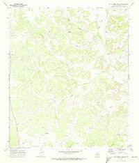 Wild Horse Canyon Texas Historical topographic map, 1:24000 scale, 7.5 X 7.5 Minute, Year 1969