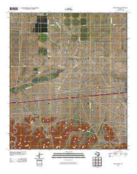 Wild Horse Texas Historical topographic map, 1:24000 scale, 7.5 X 7.5 Minute, Year 2010