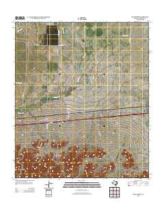 Wild Horse Texas Historical topographic map, 1:24000 scale, 7.5 X 7.5 Minute, Year 2013