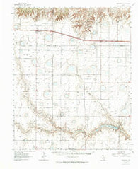Wildorado Texas Historical topographic map, 1:62500 scale, 15 X 15 Minute, Year 1962