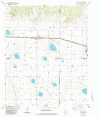 Wildorado Texas Historical topographic map, 1:24000 scale, 7.5 X 7.5 Minute, Year 1984