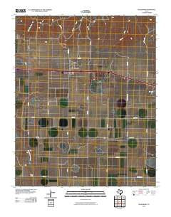 Wildorado Texas Historical topographic map, 1:24000 scale, 7.5 X 7.5 Minute, Year 2010