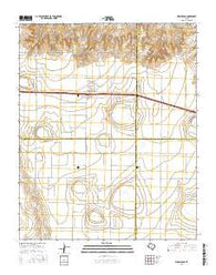 Wildorado Texas Current topographic map, 1:24000 scale, 7.5 X 7.5 Minute, Year 2016
