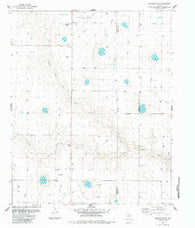 Wildorado SW Texas Historical topographic map, 1:24000 scale, 7.5 X 7.5 Minute, Year 1984