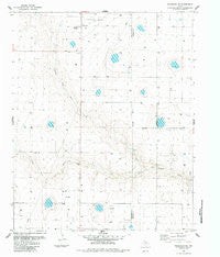 Wildorado SW Texas Historical topographic map, 1:24000 scale, 7.5 X 7.5 Minute, Year 1984