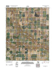 Wildorado SW Texas Historical topographic map, 1:24000 scale, 7.5 X 7.5 Minute, Year 2012