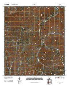 Wiley Waterhole Texas Historical topographic map, 1:24000 scale, 7.5 X 7.5 Minute, Year 2010