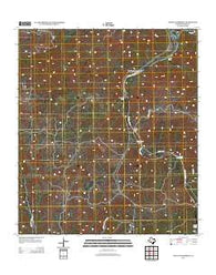 Wiley Waterhole Texas Historical topographic map, 1:24000 scale, 7.5 X 7.5 Minute, Year 2012
