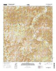 Wiley Waterhole Texas Current topographic map, 1:24000 scale, 7.5 X 7.5 Minute, Year 2016